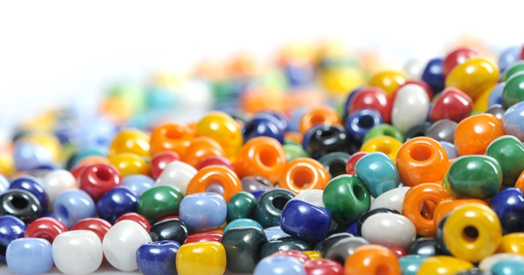 Mountain of Seed Beads in Assorted Colours