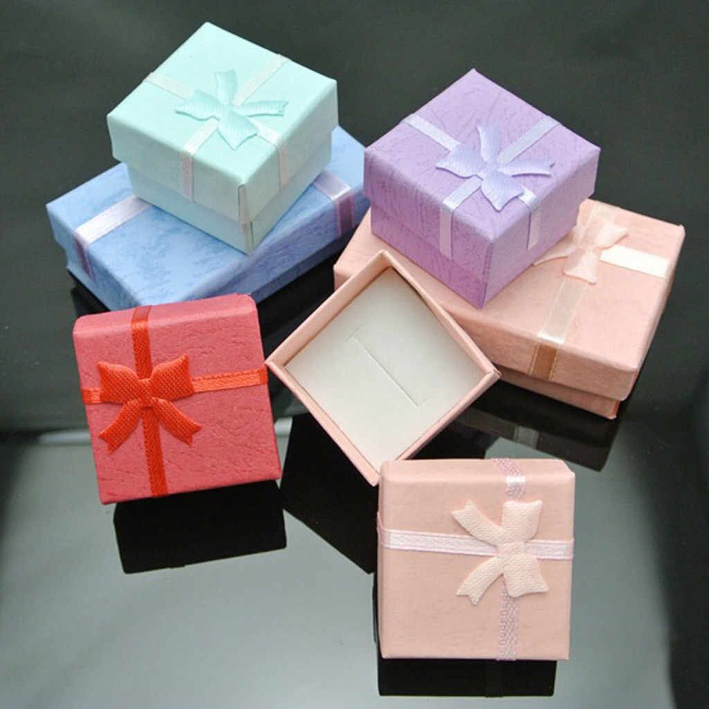 Paper Jewellery box with bow 