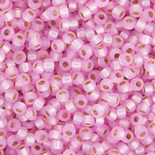 Miyuki Japanese Seed Beads RD 15/0 Square Hole - Silver Lined