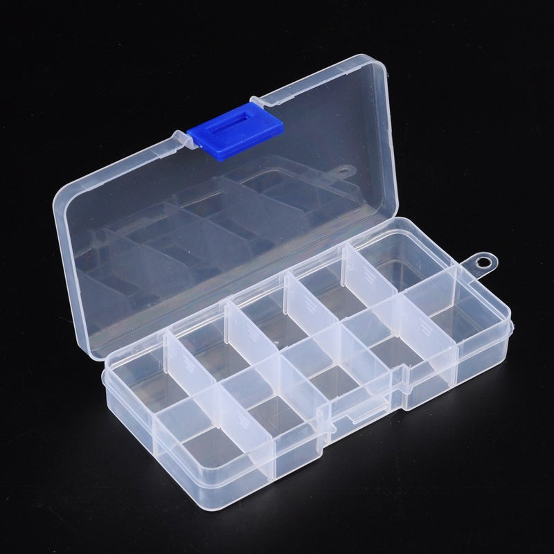 Rectangular Plastic Bead Storage Containers with Adjustable Dividers –  Beadazzle Bead Outlet
