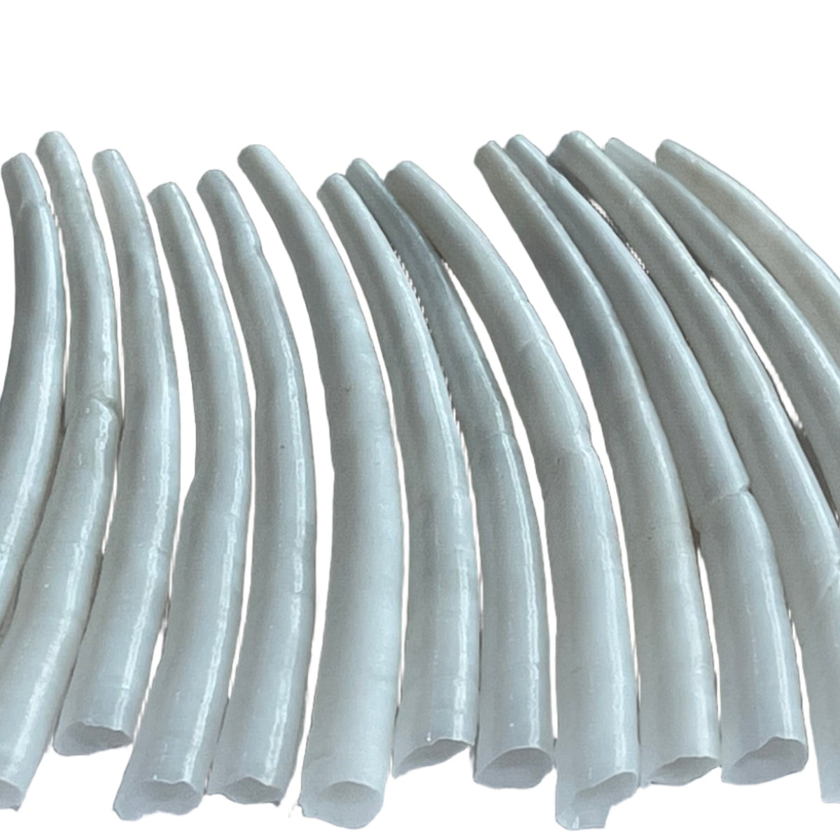 Natural Smooth Dentalium Beads Gold Standard - Shiny Sea Shell Tusk ...