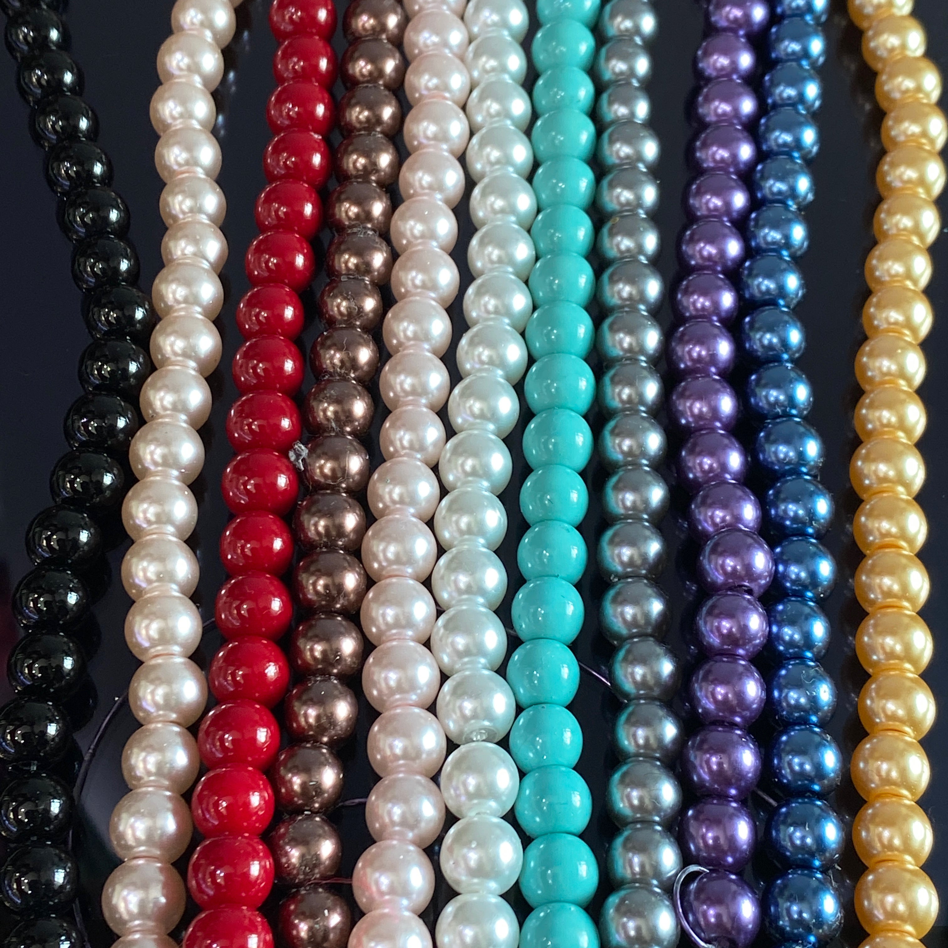 Beadazzle High Quality 6mm Glass Bead Strands - 72pcs – Beadazzle Bead ...