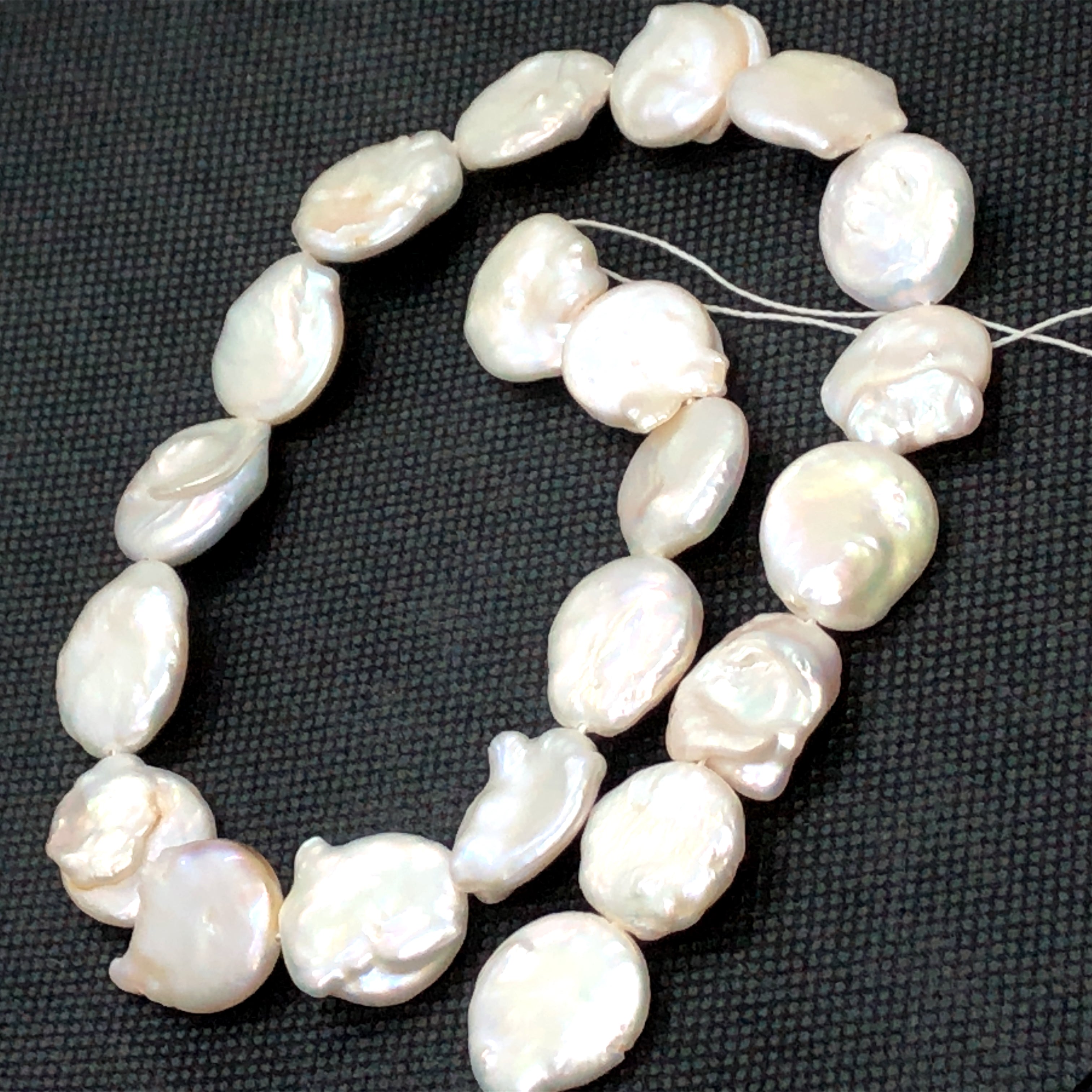 Genuine Natural Baroque Freshwater Pearl Strand – Beadazzle Bead