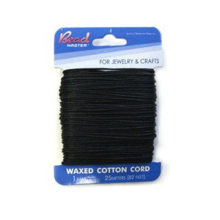 2mm Waxed Cotton Cord - 25mts – Beadazzle Bead Outlet
