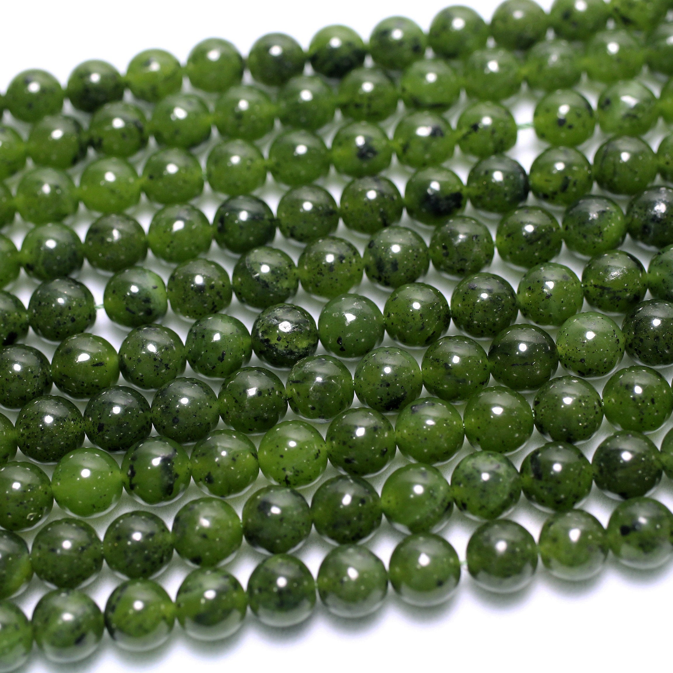Natural Green Jade Beads Natural Gemstone 2-2.5 mm Micro Faceted Round Natural Green Jade Beads Natural Gemstone 2-2.5 mm Micro Faceted Round