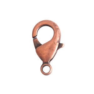 14MM LOBSTER CLASP COPPER COLOR 5 PIECES/PACK