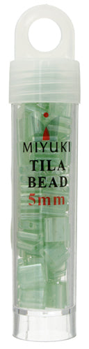 Tila Beads 5x5mm Seafoam Green