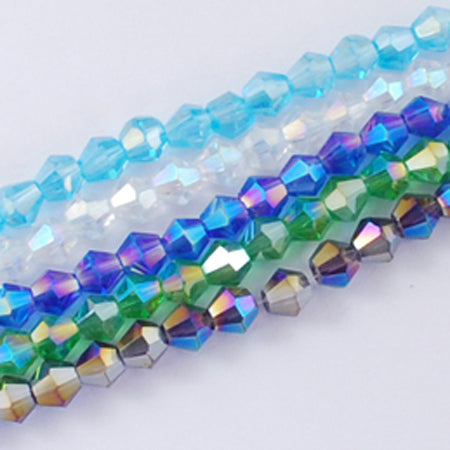 Eagle Claw Lazer Sharp Faceted Glass Beads