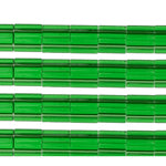 Miyuki TILA Beads 5x5mm 2 holes  Light Emerald Transparent