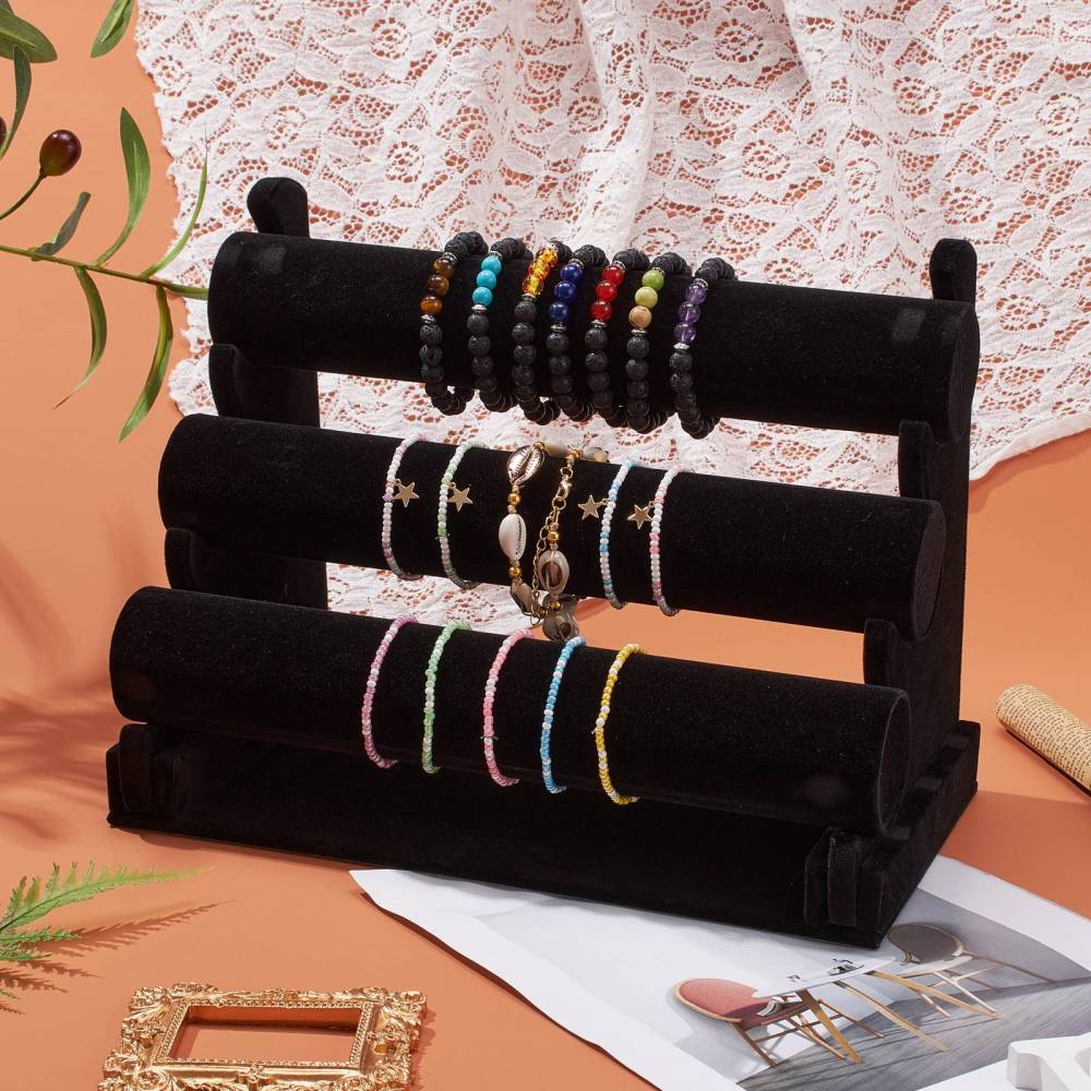 Velvet bracelet sale holder