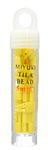 Miyuki TILA Beads 5x5mm 2 holes  Yellow Opaque