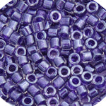 Delica 11/0 RD Amethyst  Sparkle Crystal Lined