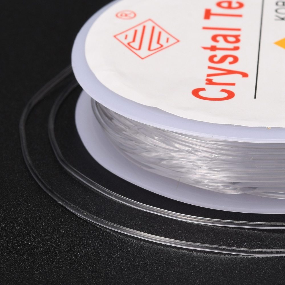 Crystaltech String Crystal Stretch Cord 1MM 4M/ROLL – Beadazzle Bead Outlet