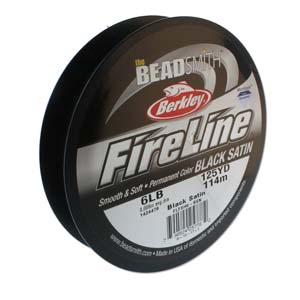 Fireline Braided Bead Thread Crystal 6LB 125yd 0.006