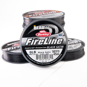 FireLine Braided Beading Thread, 6lb Test Weight and .006 Thick