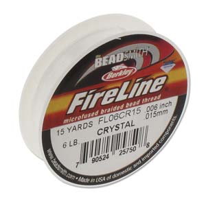 Berkley FireLine 6LB .006 0.015MM Braided Beading Cord – Beadazzle Bead  Outlet