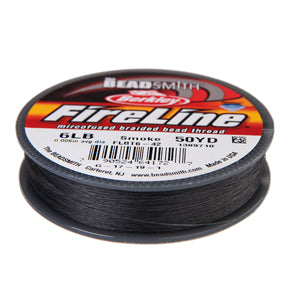 FireLine Braided Beading Thread, 8lb Test and 0.007 Thick, Crystal Clear  (15 Yard Mini Spool) 