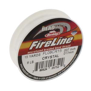 FireLine Braided Beading Cord 8LB .007 0.17MM #FLBT8