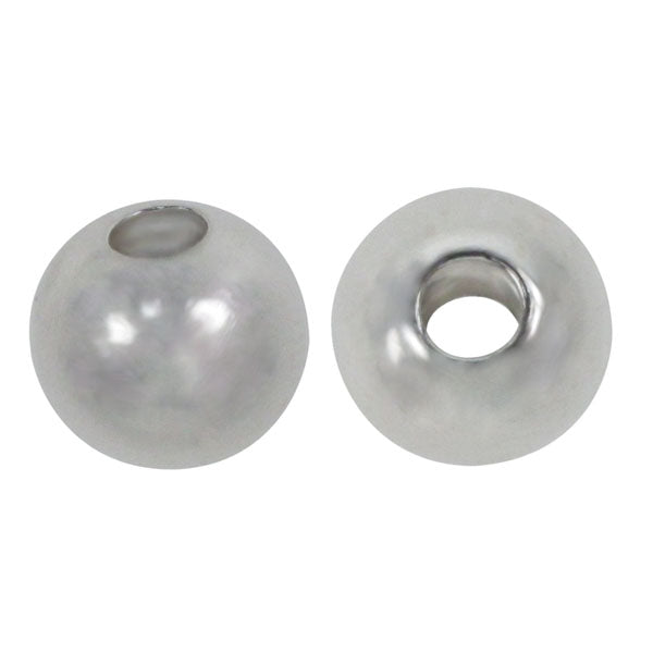 Earring Backs 7.5x4mm Silver Color (10-Pcs)
