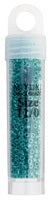 Delica 11/0 RD Green Aqua  Sparkle Crystal Lined
