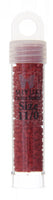 Delica Size 11/0 - Matte Opaque Dark Red