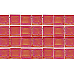 TILA 5x5mm 2Hole approx. 5.2g  Red Opaque Matte AB