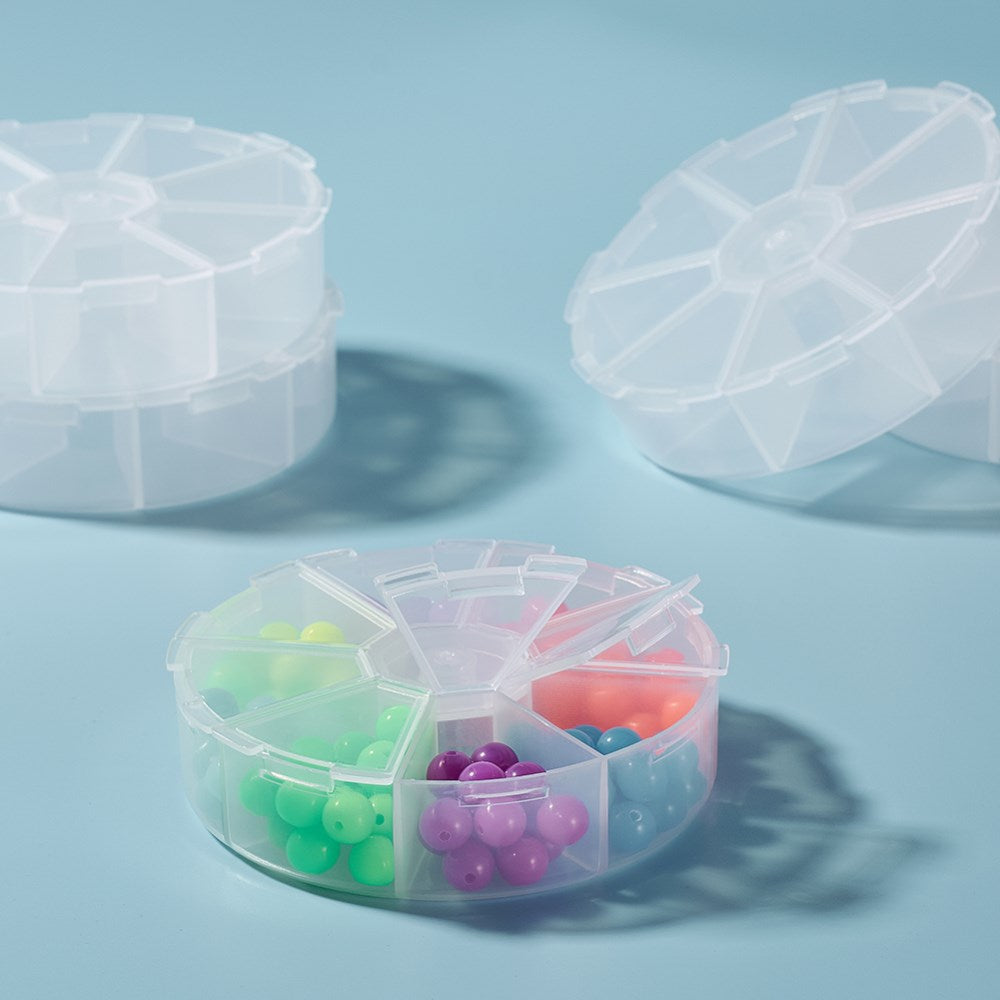 Filter Bead Container Round Plastic Bead Storage Containers – Beadazzle Bead Outlet