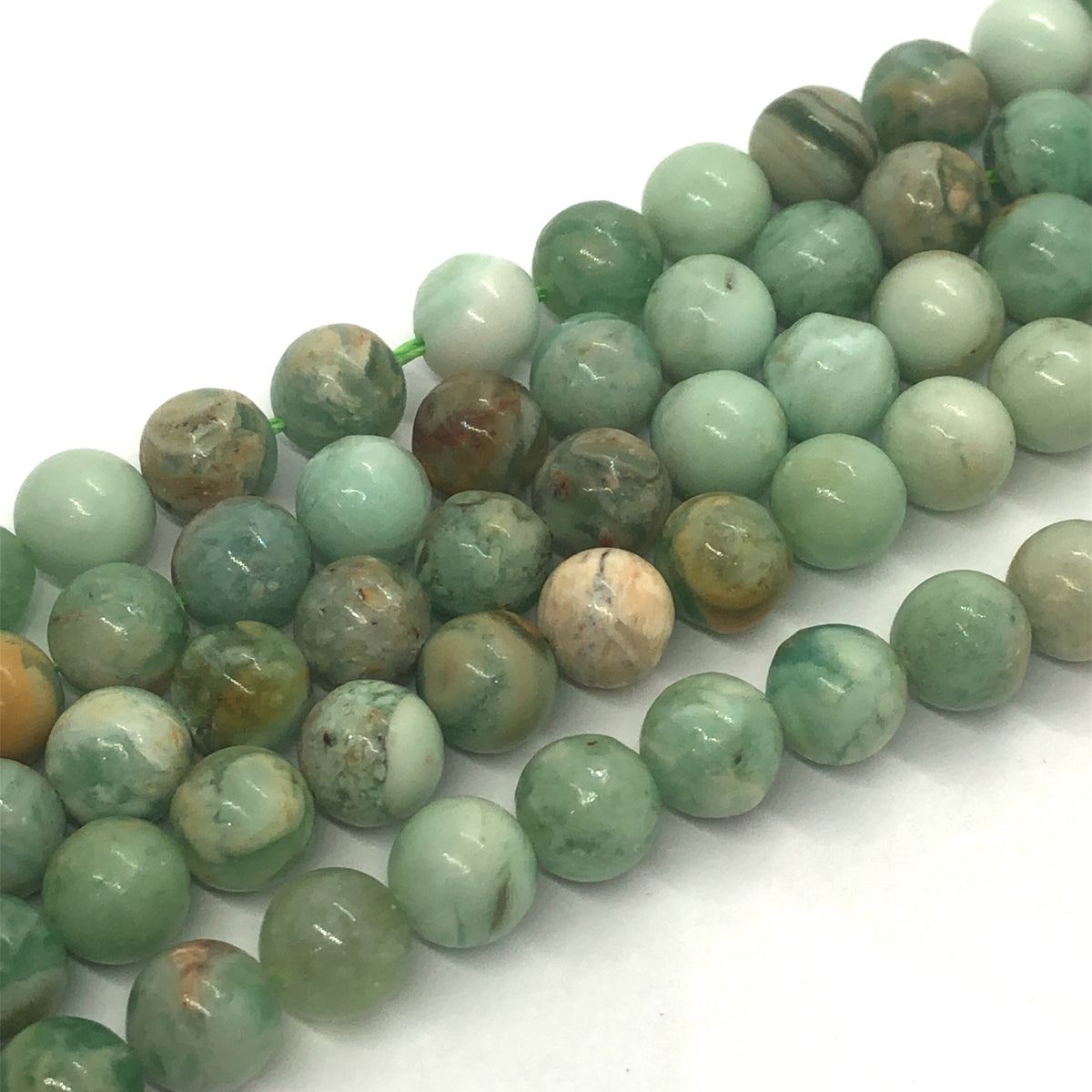 Green Kyanite Natural Stone Bead Strand 10322 Beadazzle Bead Outlet